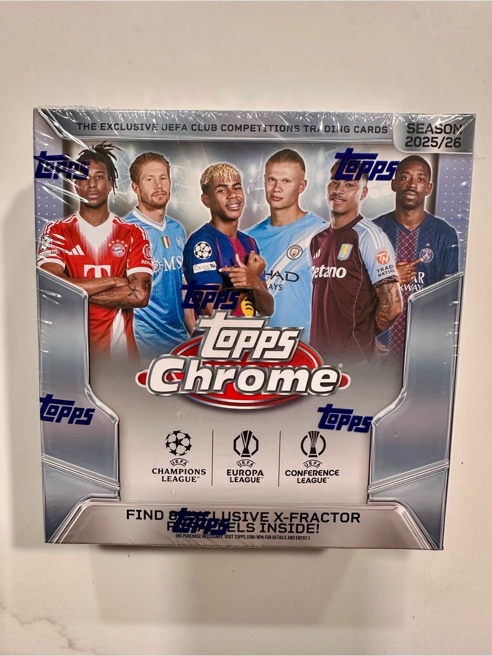 Topps Chrome UEFA Soccer Mega Box